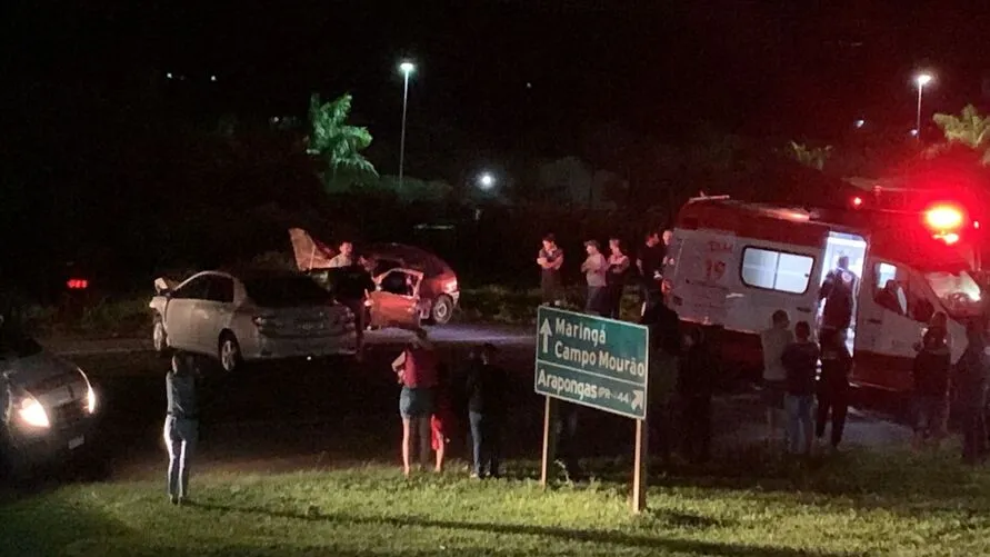 Acidente aconteceu na BR-376, em Mandaguari