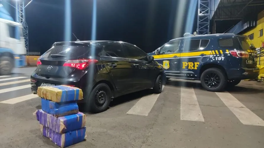 Motorista foi preso em flagrante e encaminhado à Delegacia da Polícia Civil de Mandaguari.