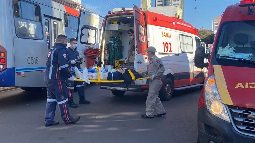 Mulher foi encaminhada para o Hospital da Providência