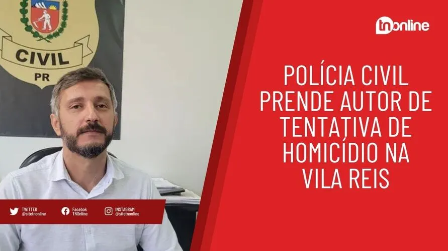 Polícia prende autor de tentativa de homicídio na Vila Reis