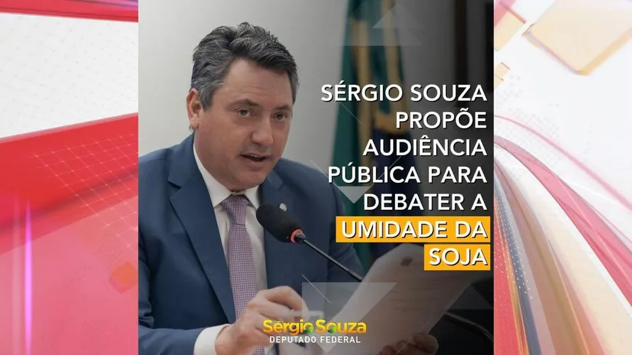 Sérgio Souza, deputado pelo MDB-PR
