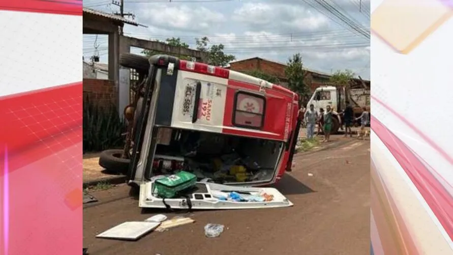 Técnica de enfermagem ficou ferida no acidente