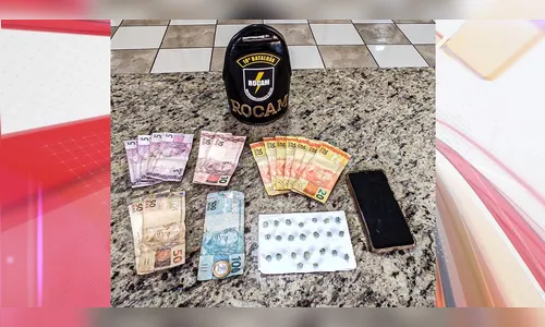Adolescente de 14 anos é apreendido com crack e dinheiro em Apucarana