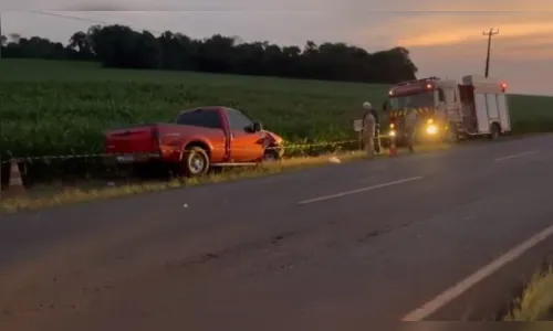 Acidente na PR-281 deixa duas pessoas mortas e duas  feridas