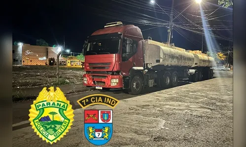 Carreta bitrem é roubada e recuperada no mesmo dia em Arapongas