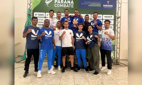 Karatê de Apucarana se destaca no pódio do 3º Paraná Combate