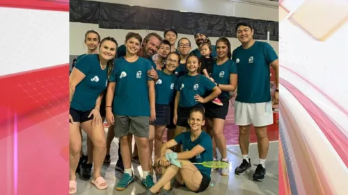 A equipe conquistou o sexto lugar na competição