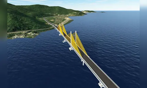 Estado lança campanha sobre obra da ponte entre Guaratuba e Matinhos