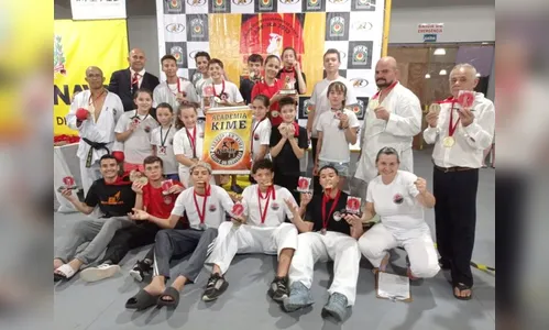 Apucarana fica em terceiro lugar no Campeonato Paranaense de Karatê