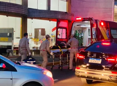 Acidente aconteceu na Rua Ponta Grossa, no centro de Apucarana