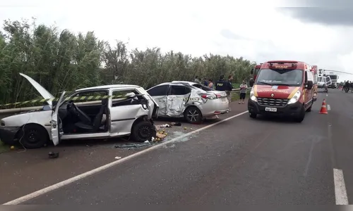 Mulher morre ao ser atropelada após colisão em Mauá da Serra