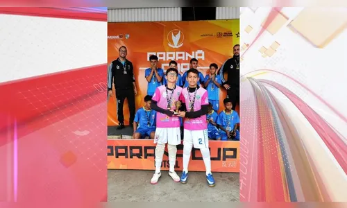 Equipe Sub 12 de Arapongas é campeã do evento Paraná Cup