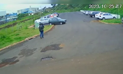 Veículo é furtado do estacionamento do Cisvir de Apucarana; veja