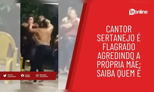 Cantor sertanejo é flagrado agredindo a própria mãe; saiba quem é