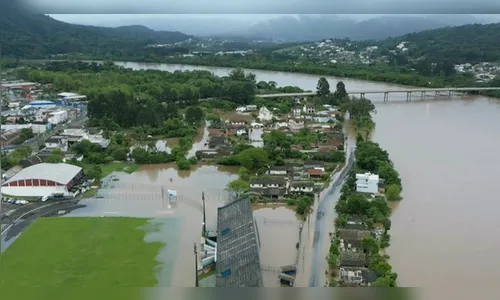 Nível do Rio Iguaçu sobe e gera alerta no Sul do Paraná