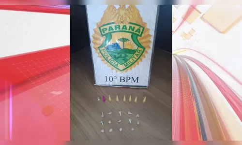 Jovem de 21 anos é preso com cocaína e crack em Apucarana