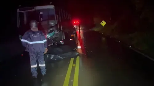 Colisão frontal foi na PR-573 no inicio da noite de sábado