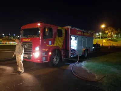 Corpo de Bombeiros foi ao Lagoão