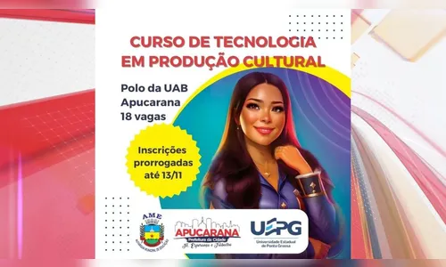 UEPG prorroga inscrições para o 2º Vestibular EAD 2023