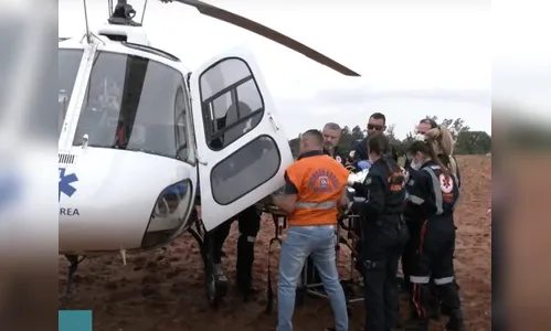 Mulher sofre descarga elétrica e fica em estado grave no Paraná