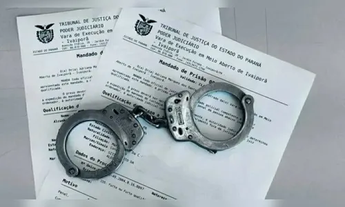 PM de Faxinal prende suspeito de furto com mandado em aberto