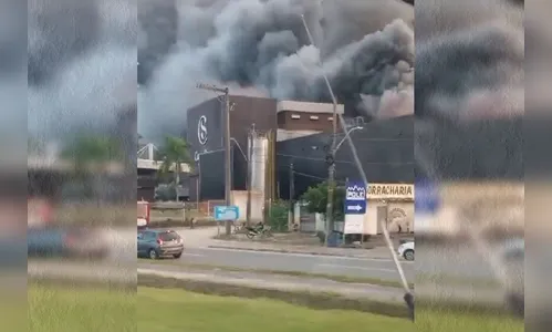 Cacau Show é tomada por incêndio de grande proporção; confira