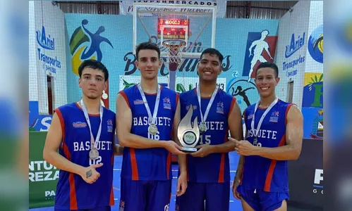 Apucaranenses se destacam no Estadual de Basquetebol 3×3