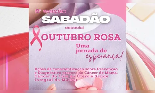 'Sabadão da Família' tem edição especial do Outubro Rosa