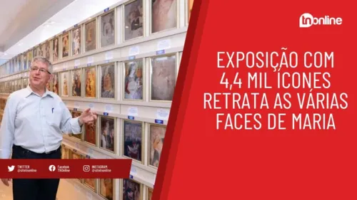 Exposição com 4,4 mil ícones retrata as várias faces de Maria; veja