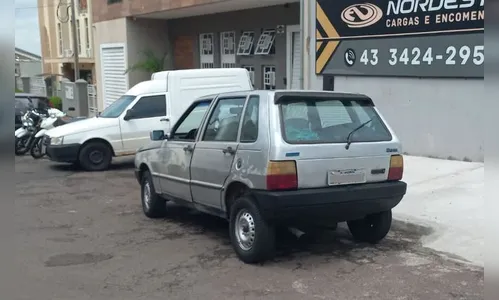 Veículo furtado é recuperado pela PM em Apucarana