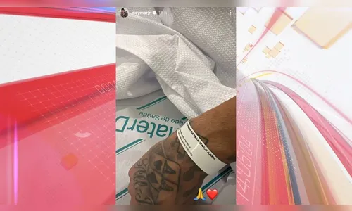 Neymar Jr recebe alta neste sábado (4) após cirurgia no joelho