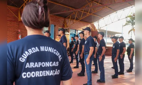 Novos Guardas Municipais passam por curso de formação em Arapongas