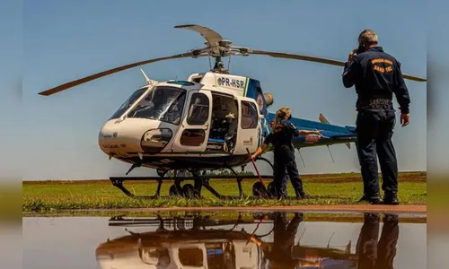 Mulher cai de caminhão em movimento e fica em estado grave na PR-317