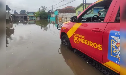 Sobe para 43 o número de Municípios afetados pela chuva no Paraná
