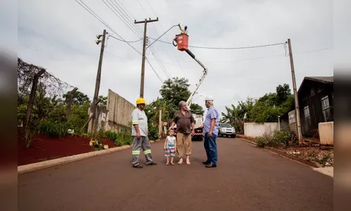 Apucarana implanta iluminação LED no Recanto Bom Retiro