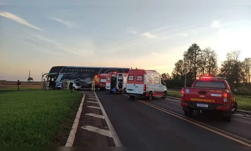 Morre no hospital passageiro de carro ferido em acidente na PR-466