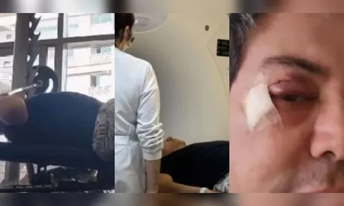 Vocalista da banda Calcinha Preta sofre acidente em academia