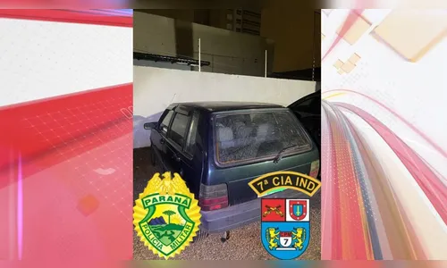 Uno furtado em Apucarana é recuperado em Arapongas pela PM