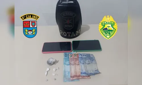 Casal suspeito de tráfico de drogas é preso em Lunardelli