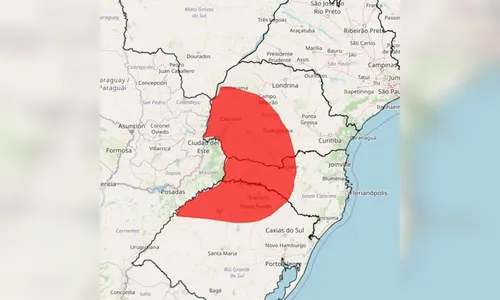 Paraná segue em alerta para temporais; veja a previsão do Simepar