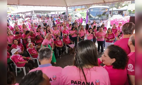 Secretaria de Saúde promove a 1ª etapa do Paraná Rosa em Ação