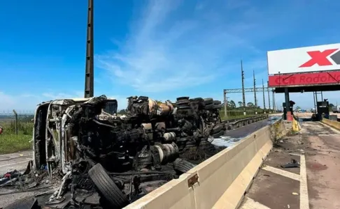 O fato ocorreu próximo ao pedágio