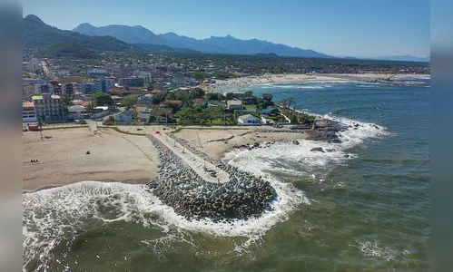 Obras de revitalização da Orla de Matinhos atingem 88,3% em outubro
