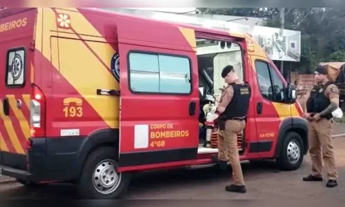 PM e bombeiros atendem dois acidentes de trânsito em Ivaiporã