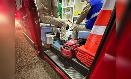 Pai e filho de 4 anos ficam feridos após atropelamento em Maringá