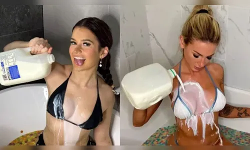 Irmãs faturam R$ 700 mil vendendo leite que usaram para tomar banho