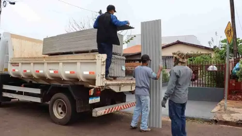 Segundo levantamento da Defesa Civil,  1,2 mil pessoas foram afetadas pelo temporal no município