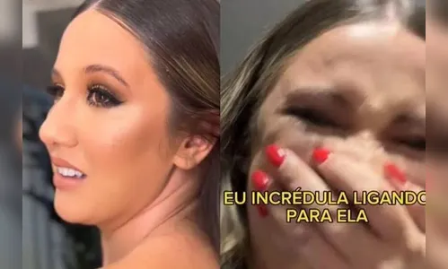 Mulher gasta R$ 1 mil em maquiagem e erra data do casamento da amiga