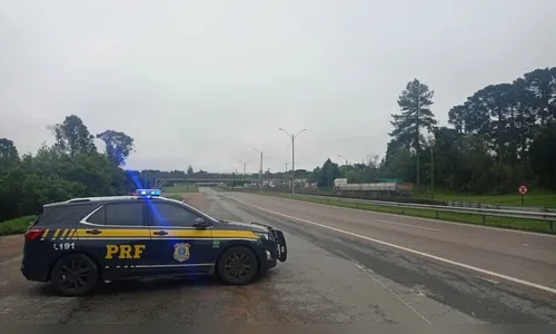 PRF atualiza situação da rodovias federais no Paraná; confira
