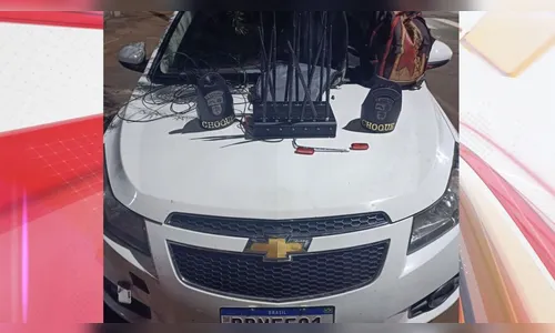 PM recupera carro que possuía bloqueador de sinal em Rolândia